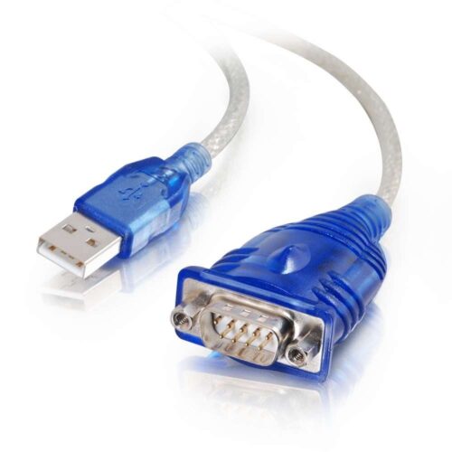 USB to DB9 Serial RS232 DB9 F/F Gender Changer Adapter Cable
